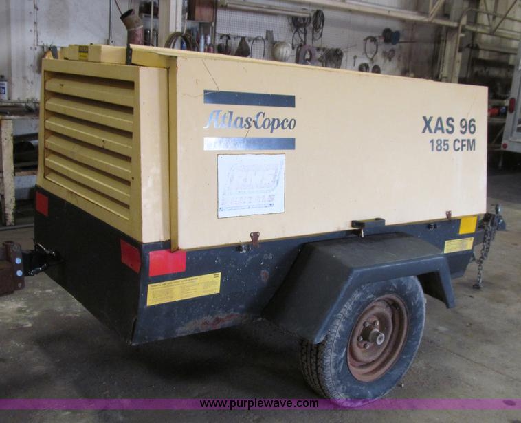 image for item L5509 1998 Atlas Copco XAS96 air compressor