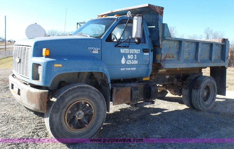 image for item N9355 1994 Chevrolet Kodiak dump truck