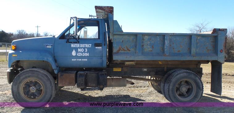 image for item N9355 1994 Chevrolet Kodiak dump truck