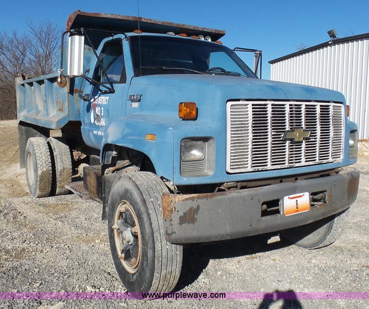image for item N9355 1994 Chevrolet Kodiak dump truck