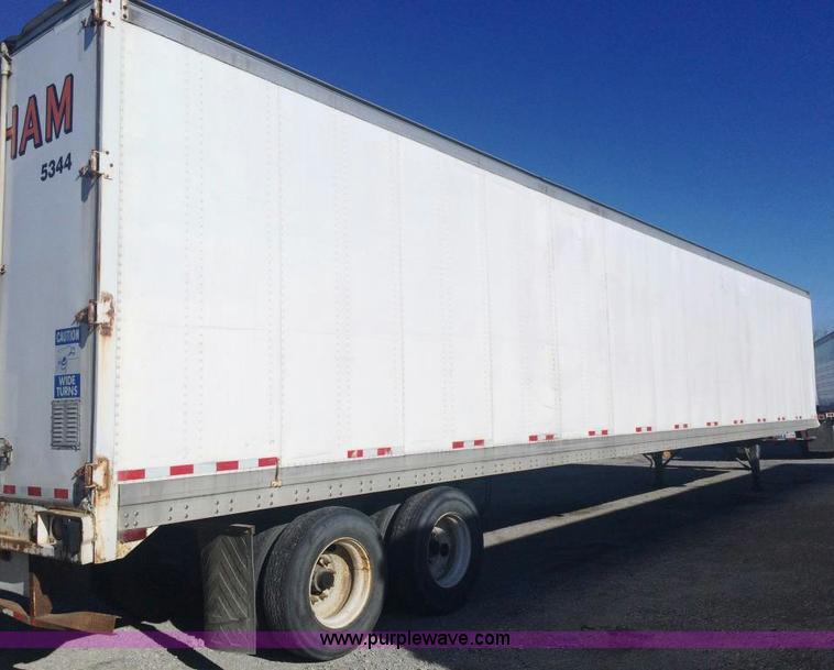 image for item E1891 1995 Kentucky dry van trailer