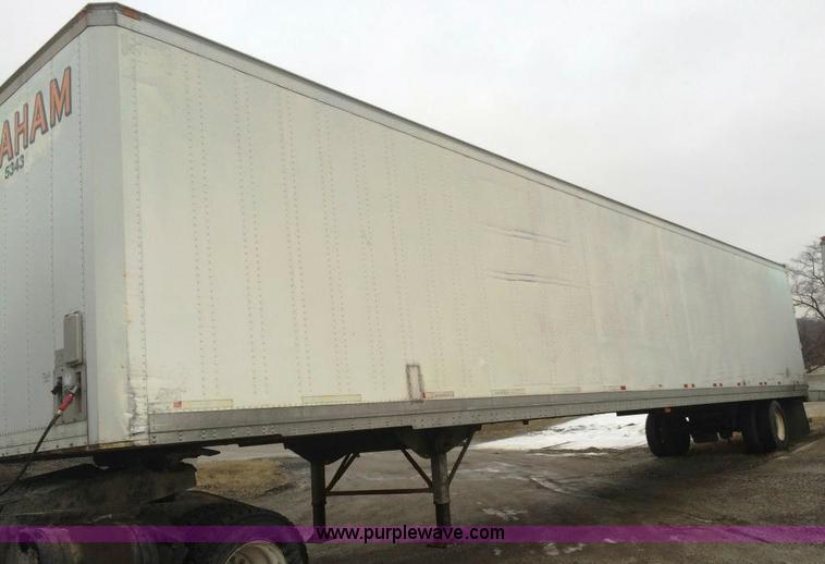 image for item E1892 1995 Kentucky dry van trailer
