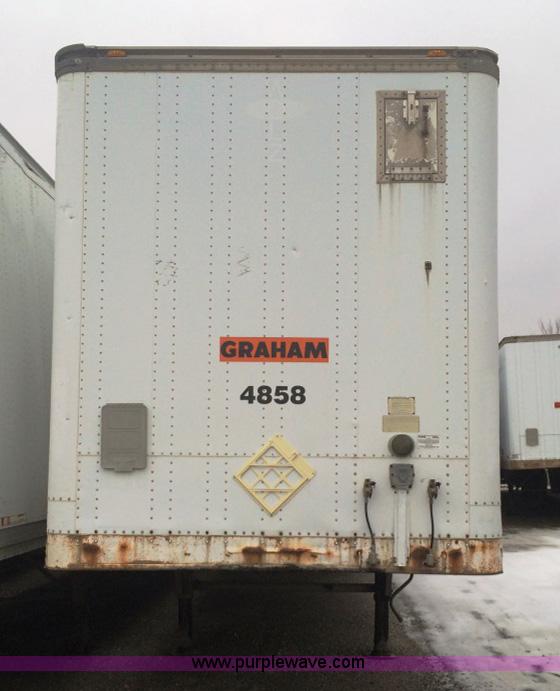 image for item E1893 1990 Strick dry van trailer