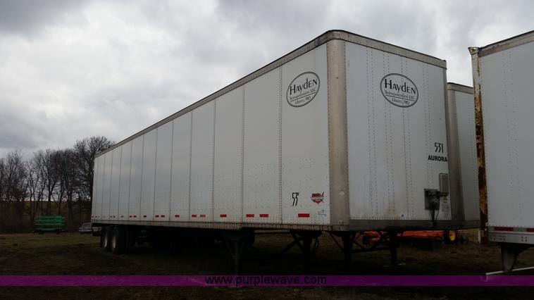image for item K5335 2005 Wabash dry van trailer