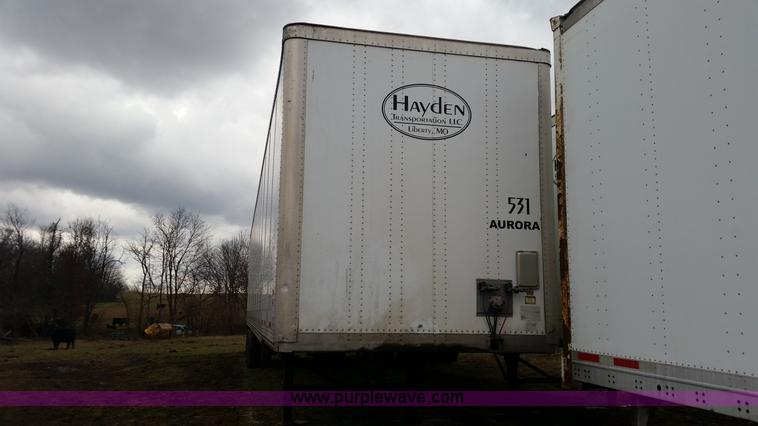image for item K5335 2005 Wabash dry van trailer