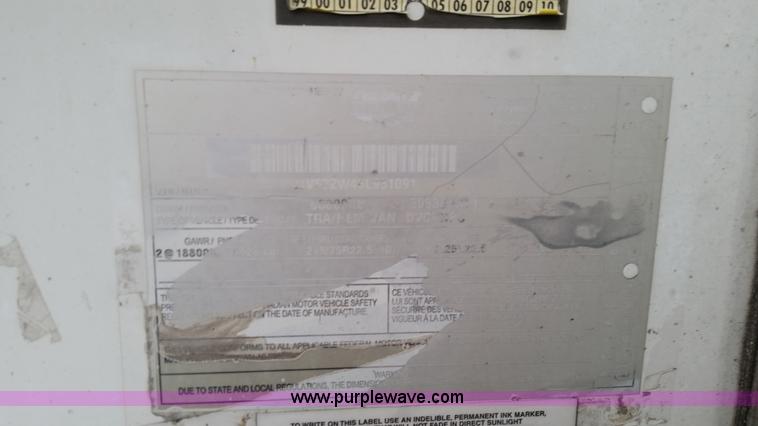 image for item K5335 2005 Wabash dry van trailer