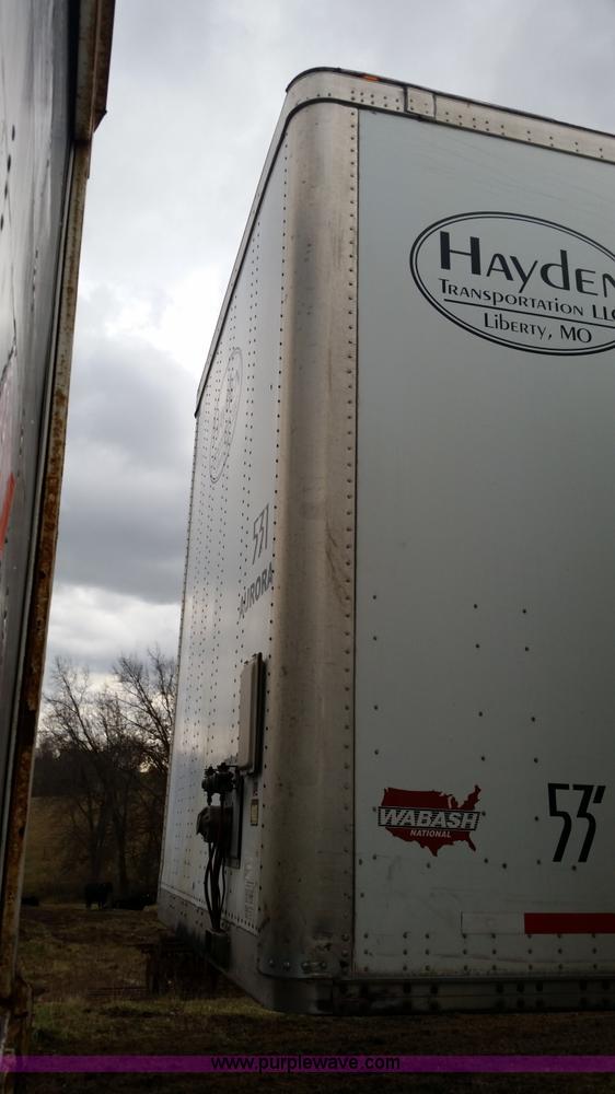 image for item K5335 2005 Wabash dry van trailer