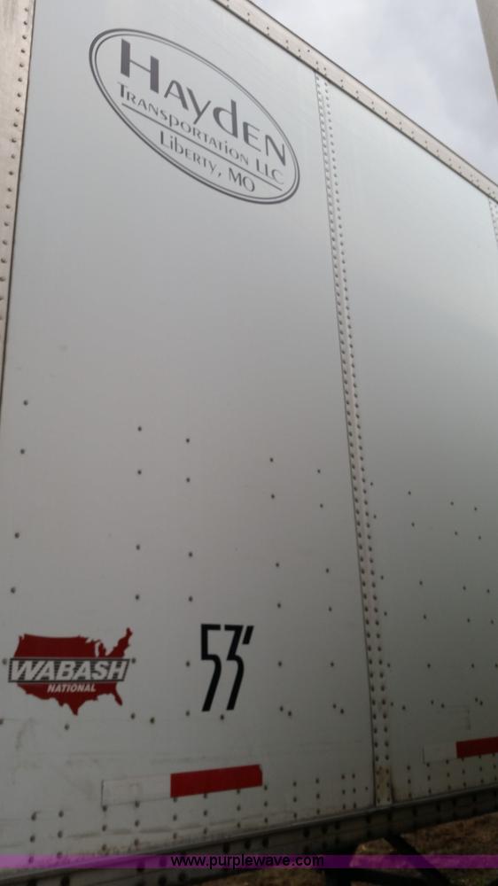 image for item K5335 2005 Wabash dry van trailer
