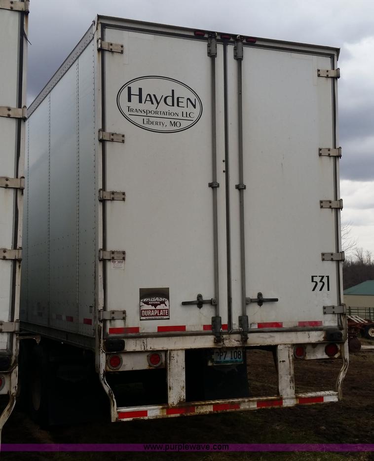 image for item K5335 2005 Wabash dry van trailer