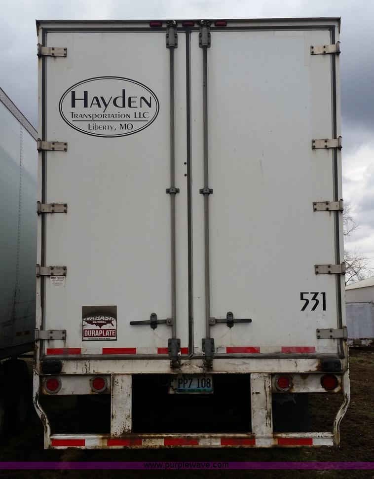 image for item K5335 2005 Wabash dry van trailer