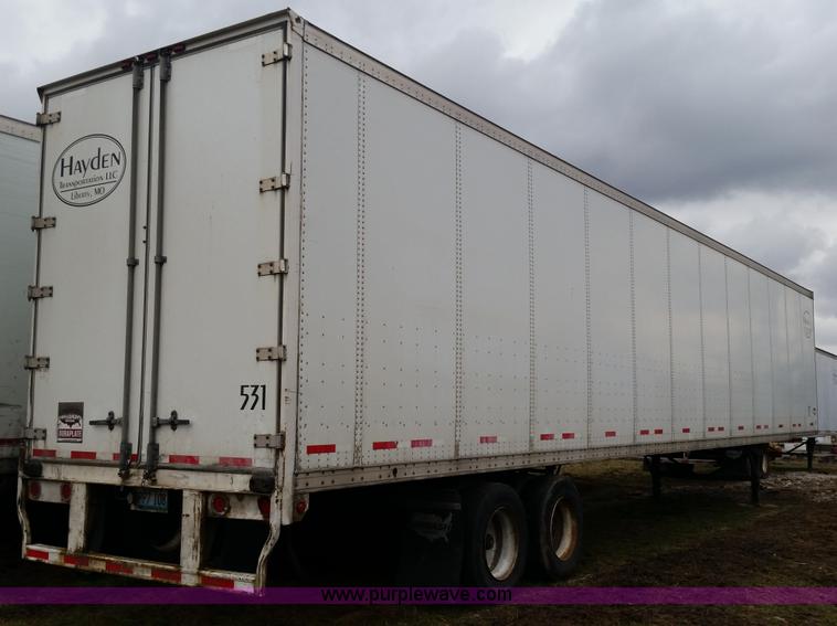 image for item K5335 2005 Wabash dry van trailer