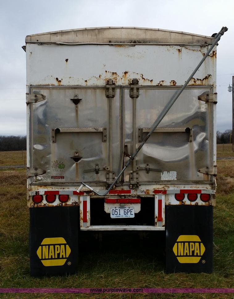 image for item K5387 1987 Timpte grain trailer