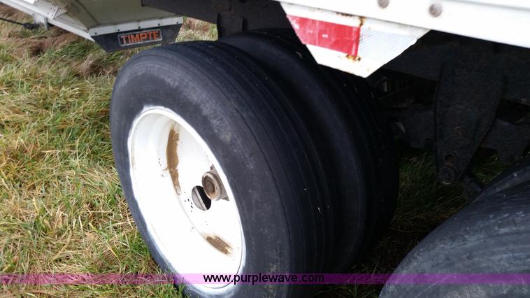image for item K5387 1987 Timpte grain trailer