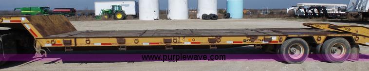 image for item L1510 1997 Dynaweld drop deck trailer