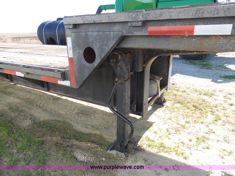 image for item L1511 1987 Transcraft drop deck trailer