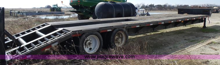 image for item L1511 1987 Transcraft drop deck trailer