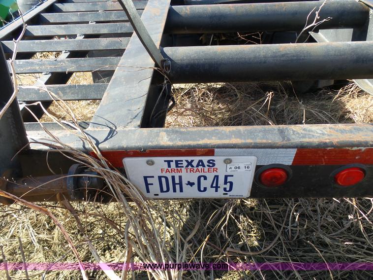 image for item L1511 1987 Transcraft drop deck trailer