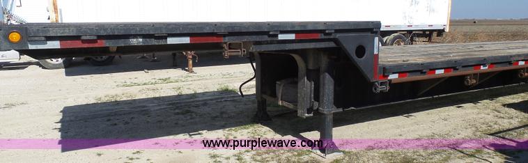 image for item L1511 1987 Transcraft drop deck trailer