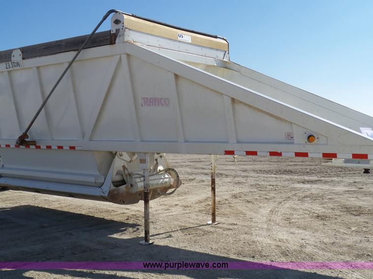 image for item L1513 2007 Ranco bottom dump trailer