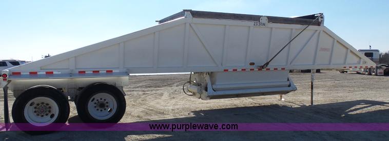 image for item L1513 2007 Ranco bottom dump trailer