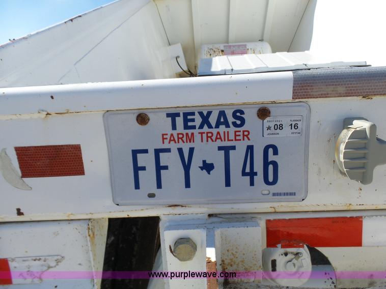 image for item L1513 2007 Ranco bottom dump trailer