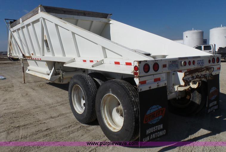 image for item L1513 2007 Ranco bottom dump trailer