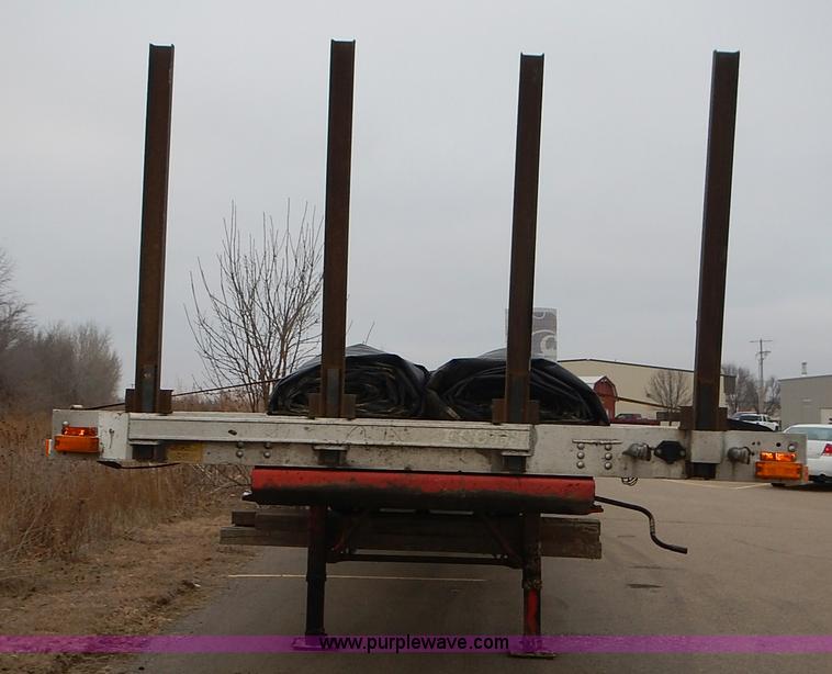 image for item L3617 2004 Transcraft Eagle flatbed trailer