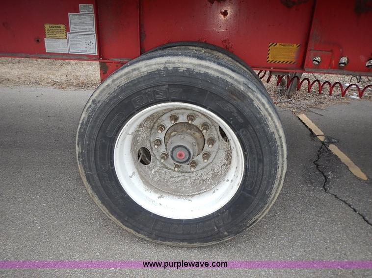 image for item L3617 2004 Transcraft Eagle flatbed trailer