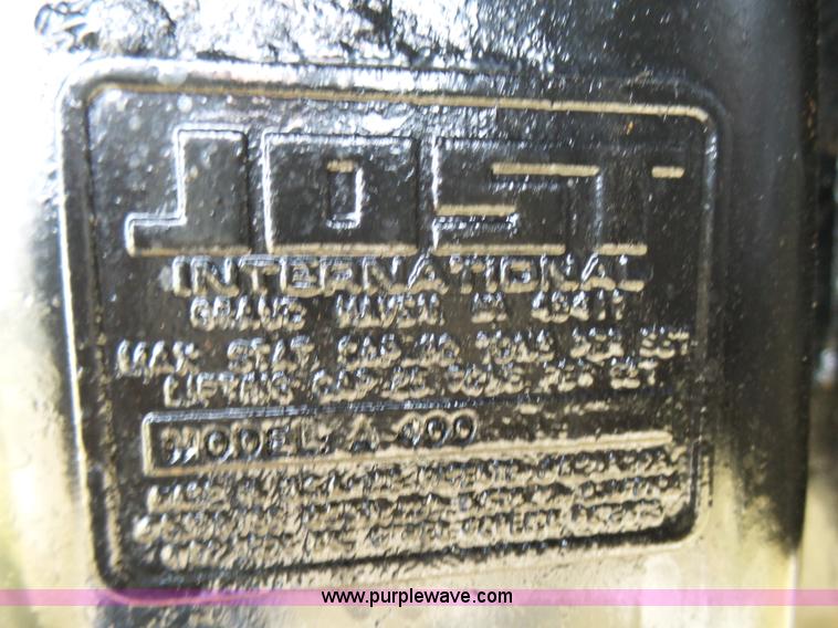 image for item L5391 2002 Doonan drop deck trailer