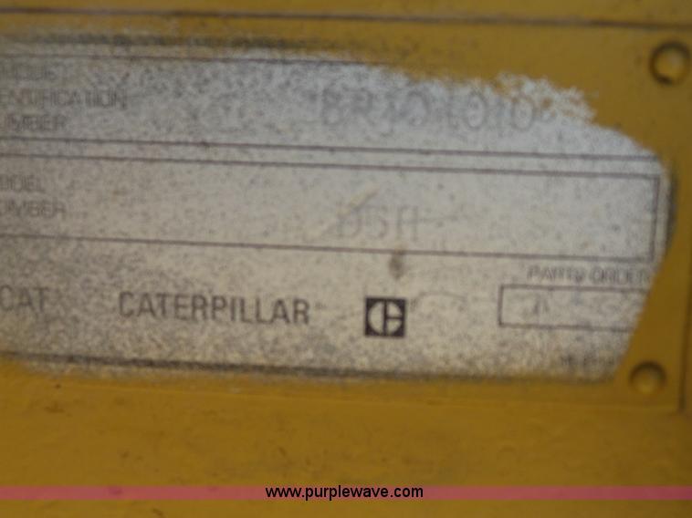 image for item G7103 1992 Caterpillar D5H XL Series II dozer