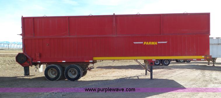 image for item G7107 2009 Parma live bottom trailer