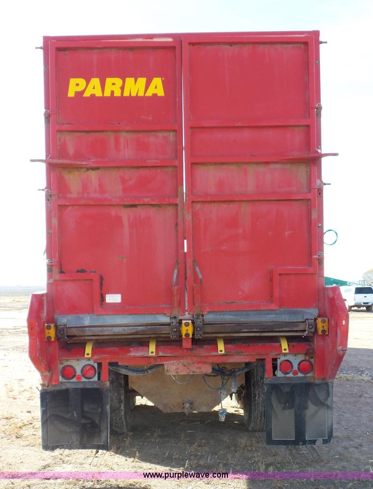 image for item G7107 2009 Parma live bottom trailer