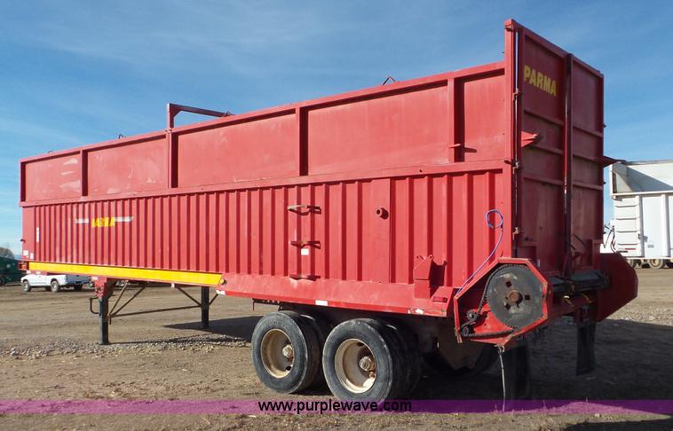 image for item G7107 2009 Parma live bottom trailer