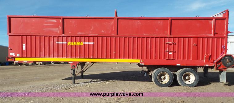 image for item G7107 2009 Parma live bottom trailer