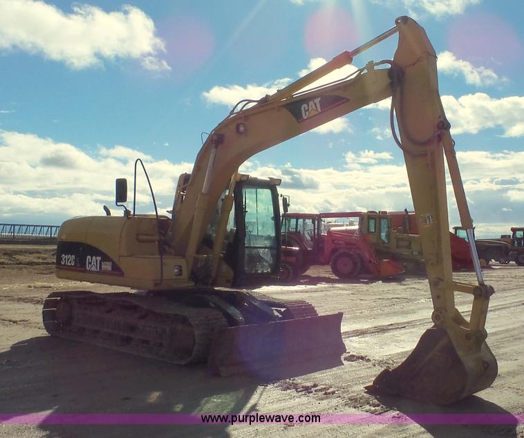 image for item G7108 2005 Caterpillar 312C compact excavator