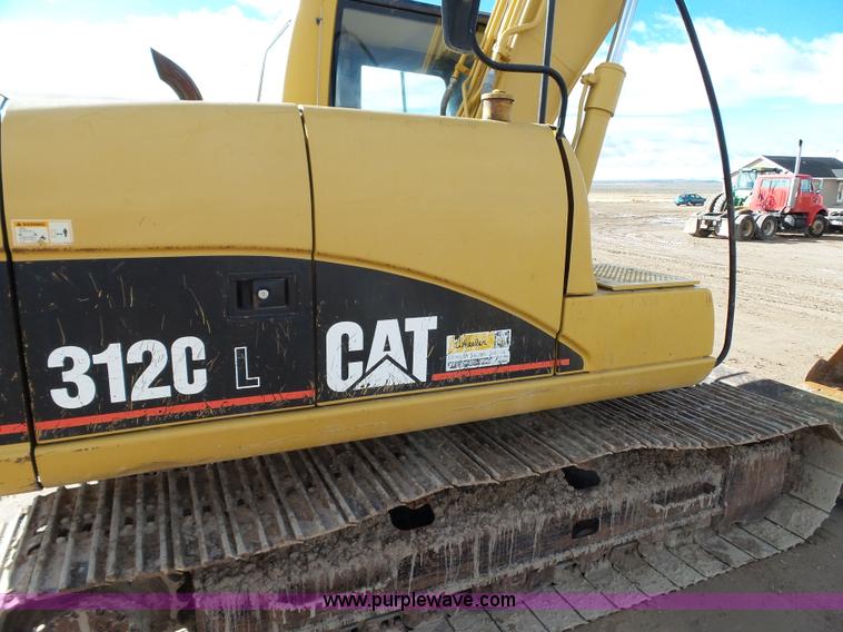 image for item G7108 2005 Caterpillar 312C compact excavator
