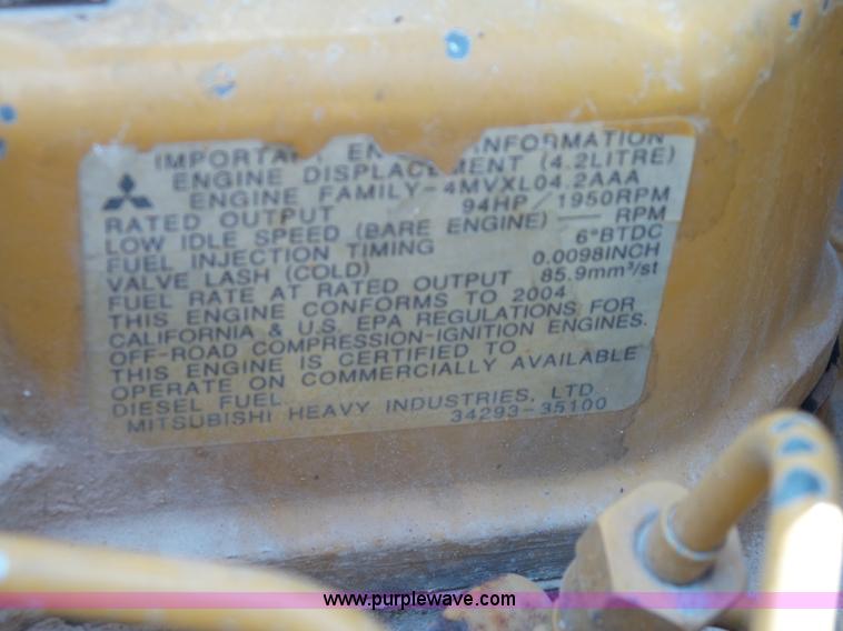 image for item G7108 2005 Caterpillar 312C compact excavator