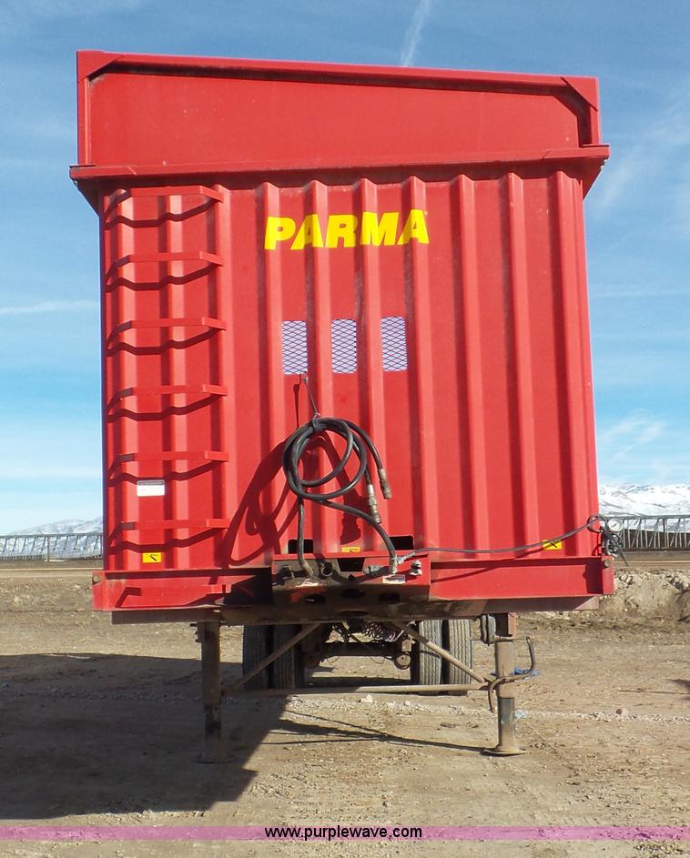 image for item G7109 2009 Parma Silage live bottom trailer