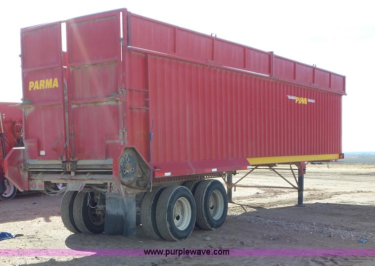 image for item G7109 2009 Parma Silage live bottom trailer
