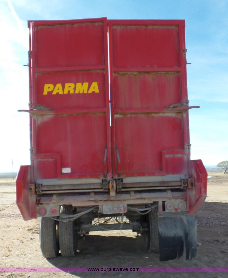 image for item G7109 2009 Parma Silage live bottom trailer