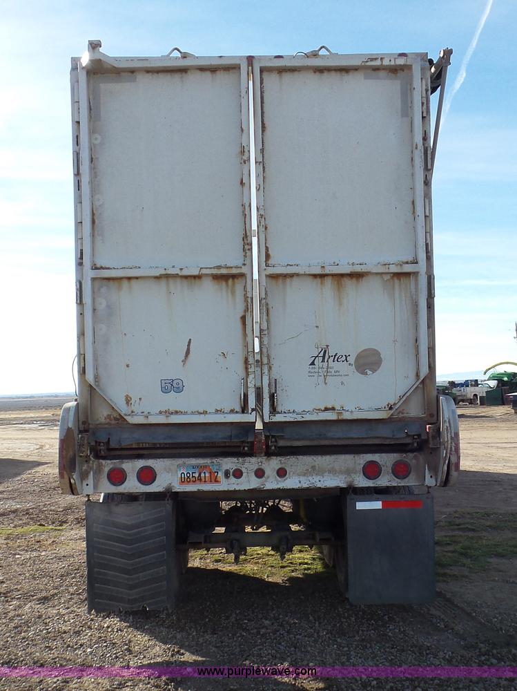 image for item G7110 2009 Artex CT4005 live bottom trailer