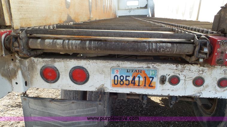 image for item G7110 2009 Artex CT4005 live bottom trailer