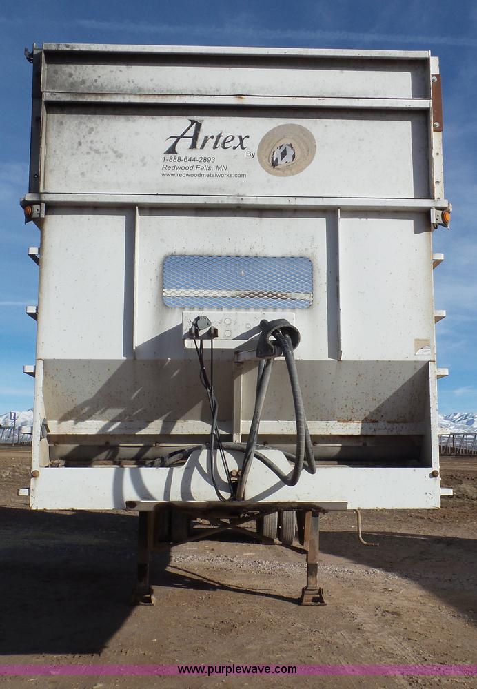 image for item G7111 2009 Artex CT4005 live bottom trailer