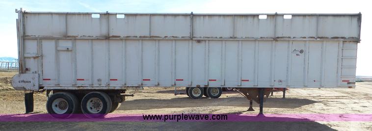 image for item G7111 2009 Artex CT4005 live bottom trailer