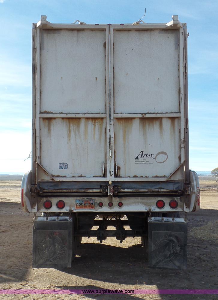 image for item G7111 2009 Artex CT4005 live bottom trailer