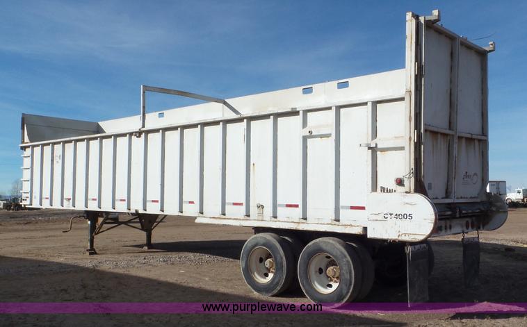 image for item G7111 2009 Artex CT4005 live bottom trailer