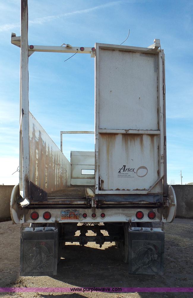image for item G7111 2009 Artex CT4005 live bottom trailer