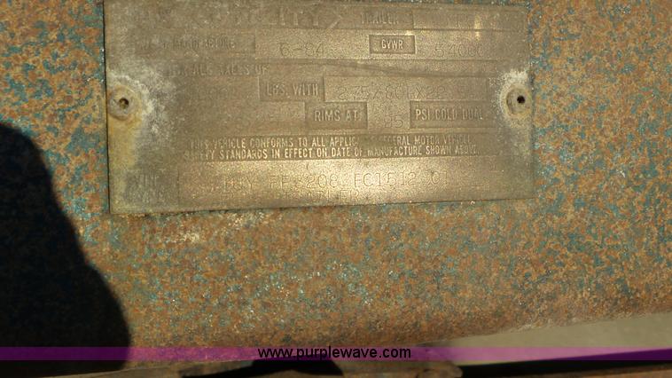 image for item G7114 1984 Utility Highboy trailer