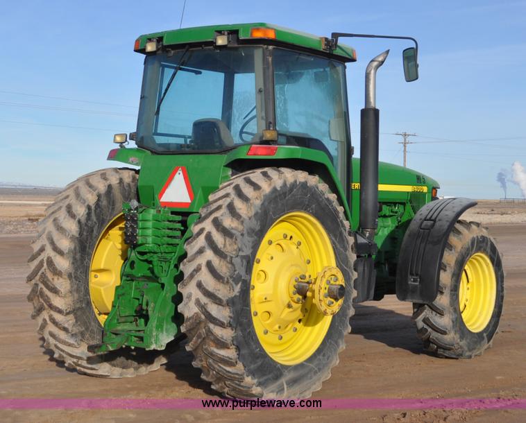 image for item G7123 1999 John Deere 8400 MFWD tractor