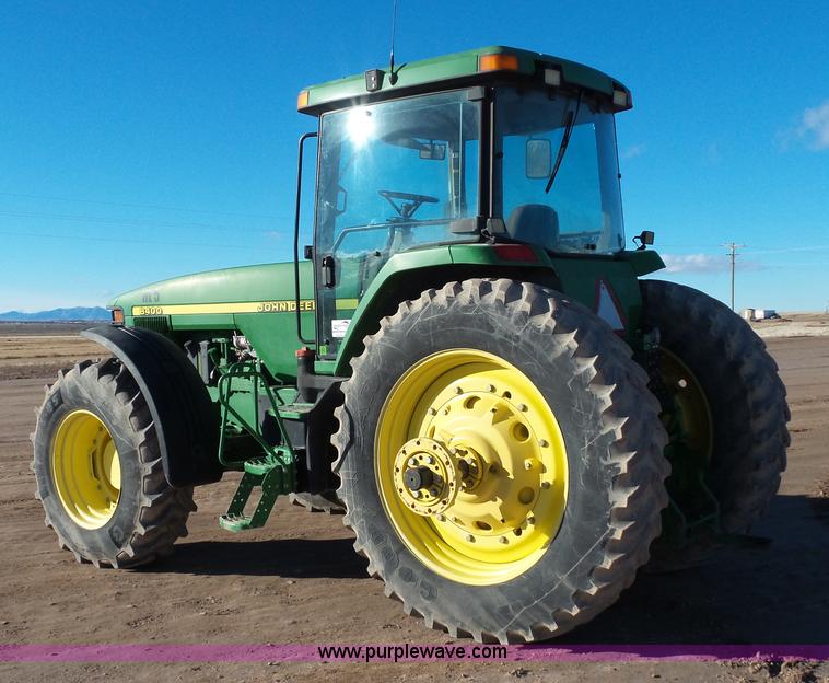 image for item G7123 1999 John Deere 8400 MFWD tractor